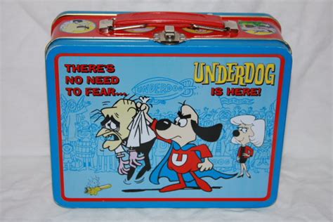 underdog metal lunchbox for sale 